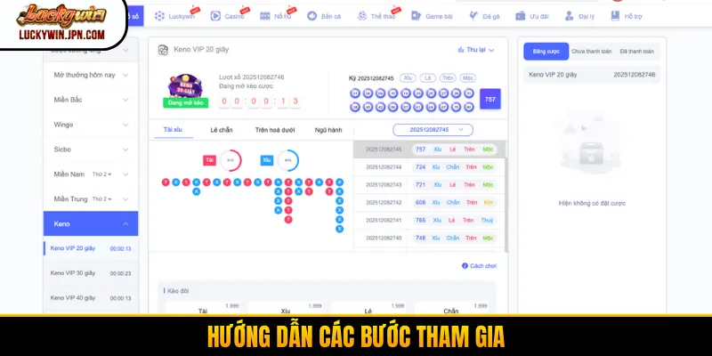 Hướng dẫn các bước tham gia