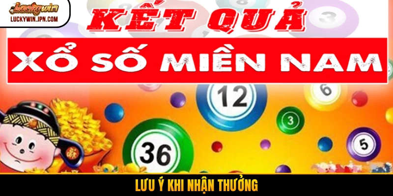 Lưu ý khi nhận thưởng